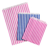 8.5" x 11" Candy Stripe Paper Bags (Pack of 1000)