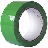 48mm x 66m Green Packaging Tapes (Pack of 6)