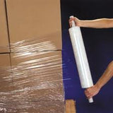 400mm x 250m x 20micron Clear Pallet Stretch Wrap Extended Cores- 6 Rolls